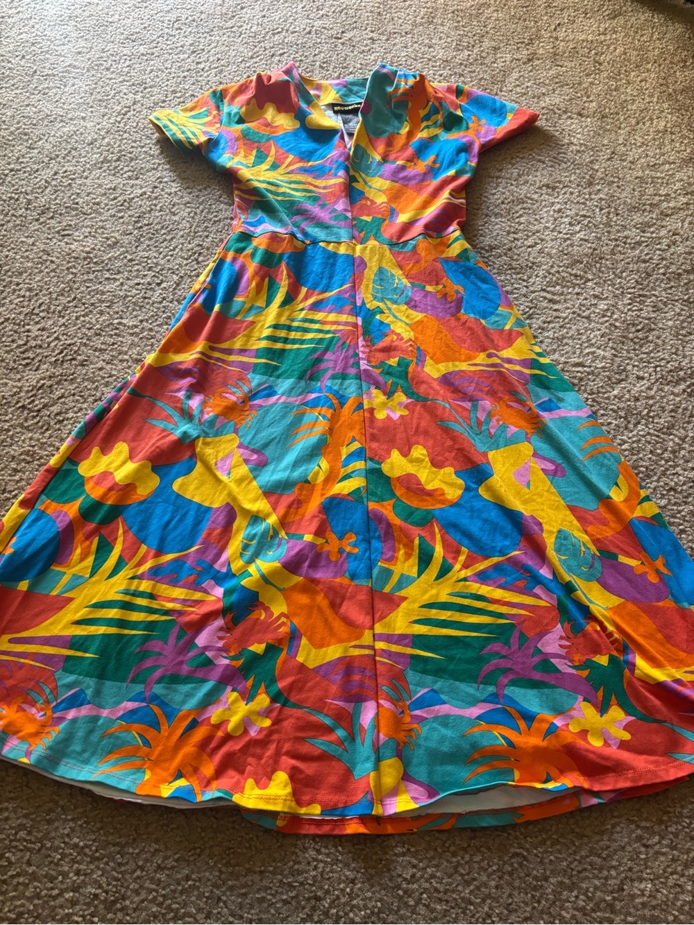 Nooworks Trópico Crab Dress Size Small
